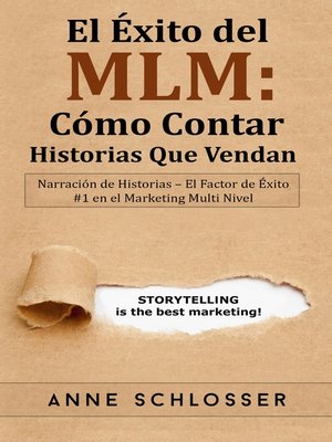 cover image of El Éxito del MLM--Cómo Contar Historias Que Vendan